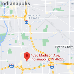 Click for map to south Indianapolis Bankruptcy Law Offices of Tom Scott & Associates